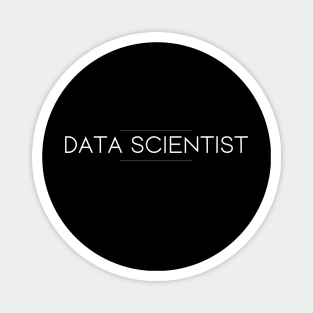 Data Scientist Minimalist Design Magnet